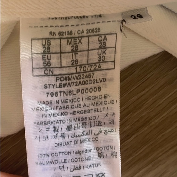 White Guess Boy Fit Distressed Jeans - Picture 5 of 5